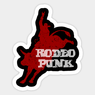 Rodeo Punk - Back Sticker